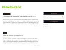 Tablet Screenshot of prismeshebdo.com